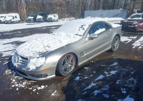 2003 Mercedes-Benz Sl 55 Amg from USA, damaged, VIN WDBSK74FX3F046803